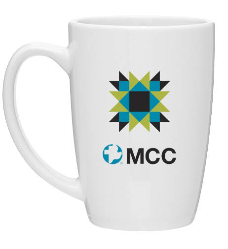 Quilt Logo Ceramic Mug White (Limited Quantites)